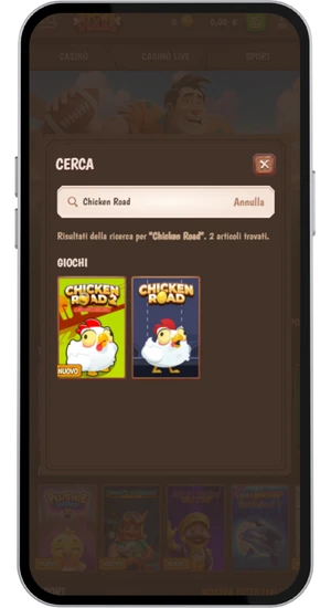 Ricerca del gioco Chicken Road