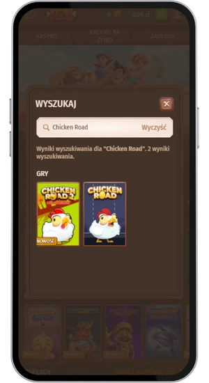 Wyszukiwanie gry Chicken Road