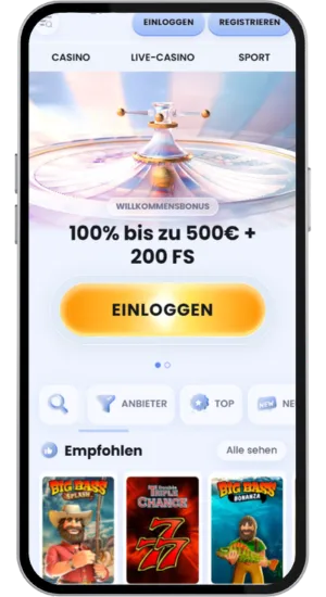 Casino mit dem Spiel Chicken Road