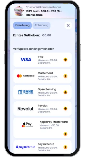 Einzahlungsbonus